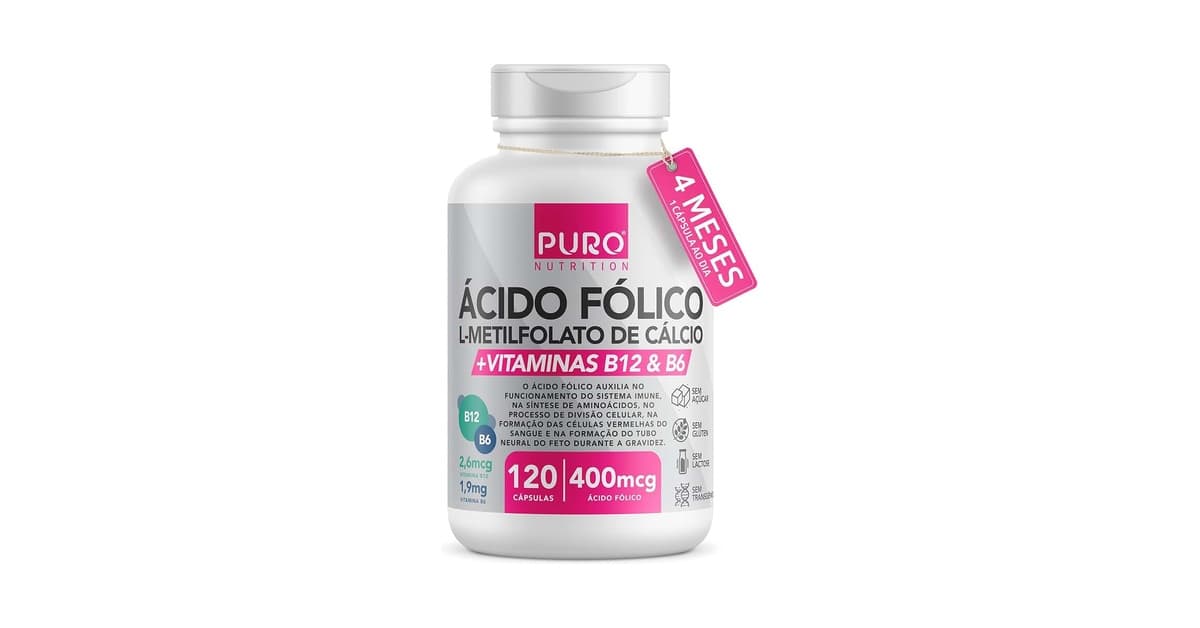 Melhor Ácido Fólico para Tentantes: Métilfolato Ativo Essencial