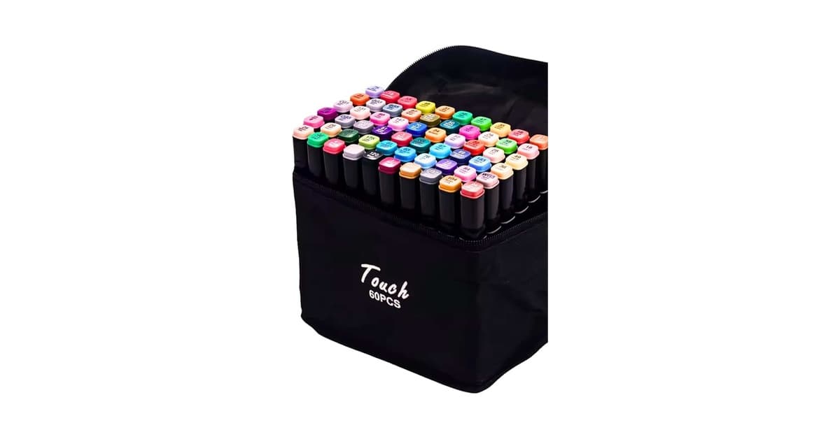 Melhor Canetinha para Colorir: 10 Modelos de Precisão