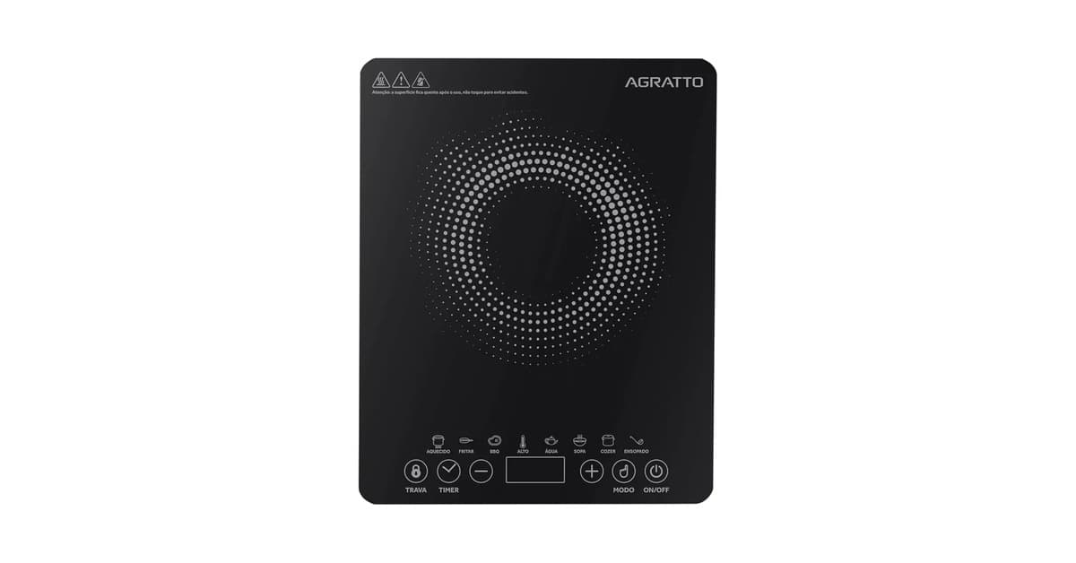 Melhor Cooktop de Indução 1 Boca: Guia com 7 Opções Eficientes