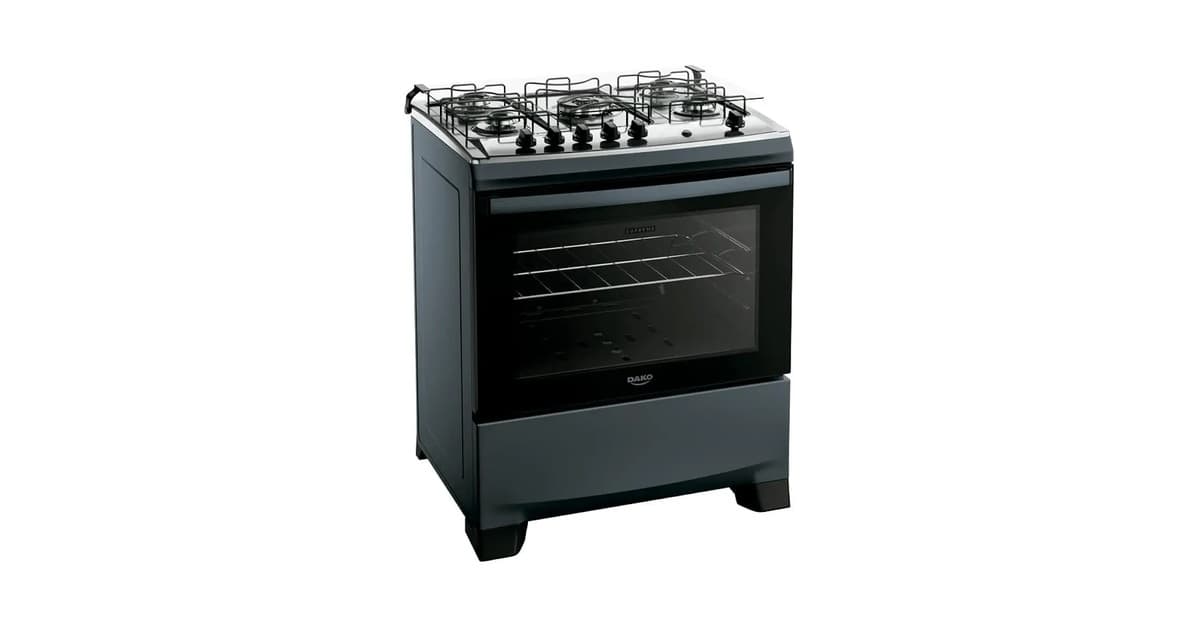 Melhor Fogão 5 Bocas Inox: 7 Modelos com Mesa de Vidro e Ferro Fundido