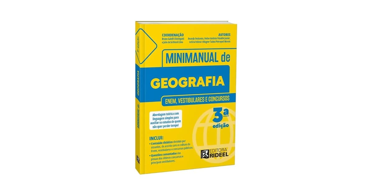 Melhor Livro de Geografia para Vestibular: Guia Completo