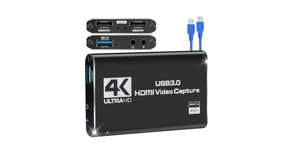 Melhor Placa de Captura para Nintendo Switch: 4K 60FPS Essencial