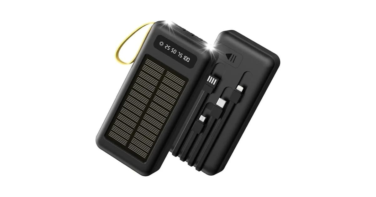 Melhor Power Bank Solar: 5 Opções Robustas para Aventura