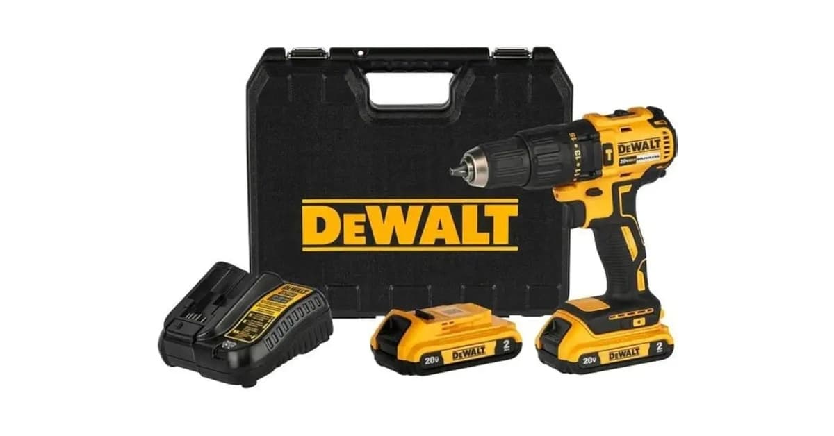 Melhor Preço Parafusadeira Dewalt: 6 Modelos Essenciais