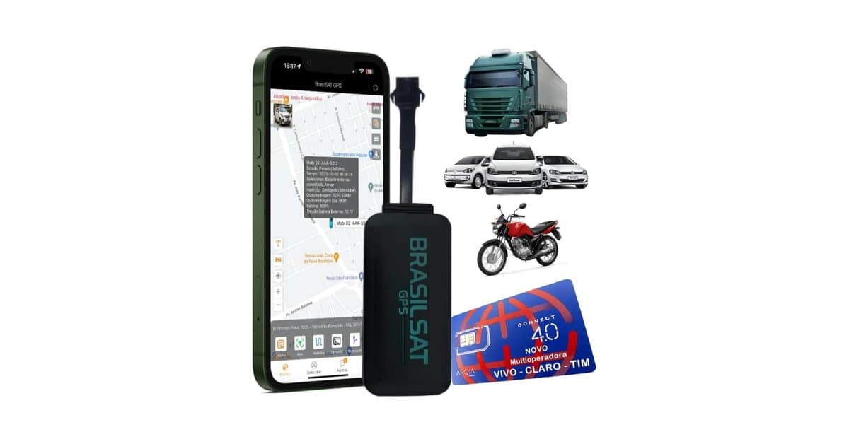 Melhor Rastreador Veicular GPS: Bloqueador 4G e App