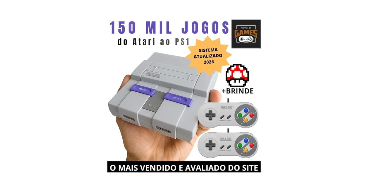 Melhor Videogame: Os 5 Retrôs Essenciais Para Nostálgicos