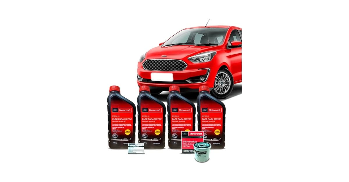 Qual Óleo Usar No Ford Ka: Guia Com Os 6 Melhores