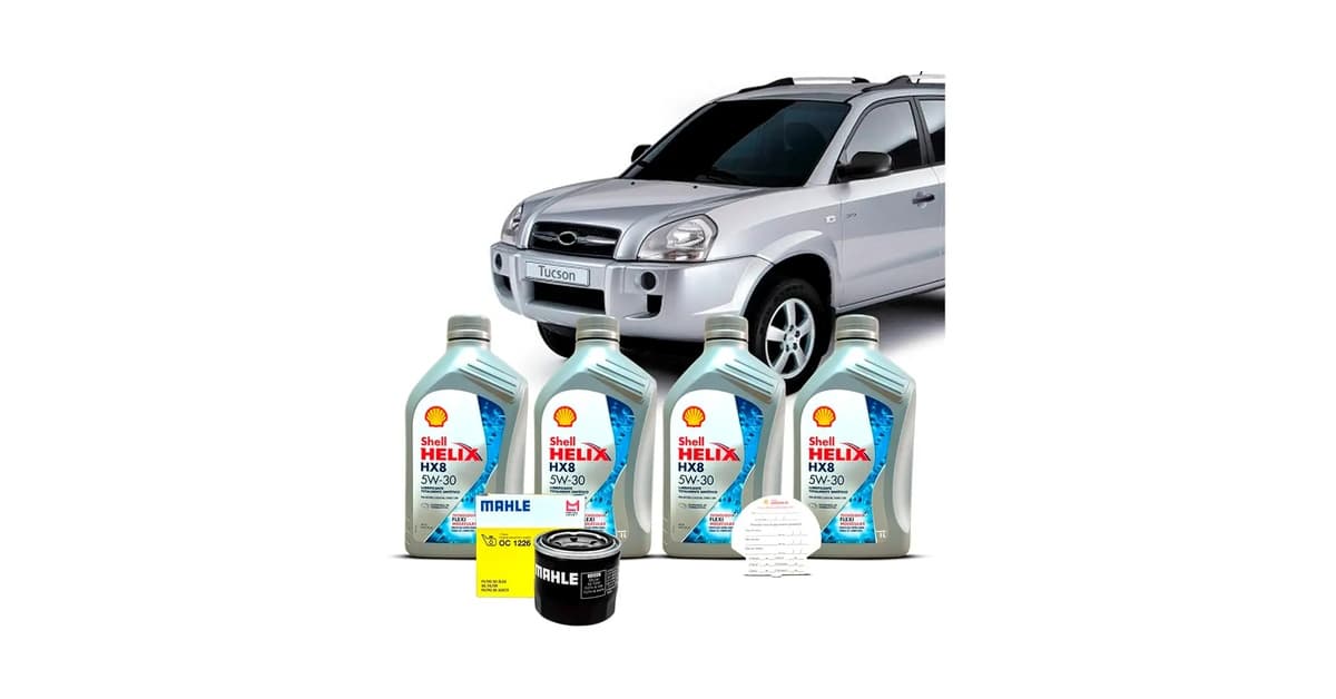 Qual Óleo Usar no Hyundai Tucson: Guia de 3 Kits