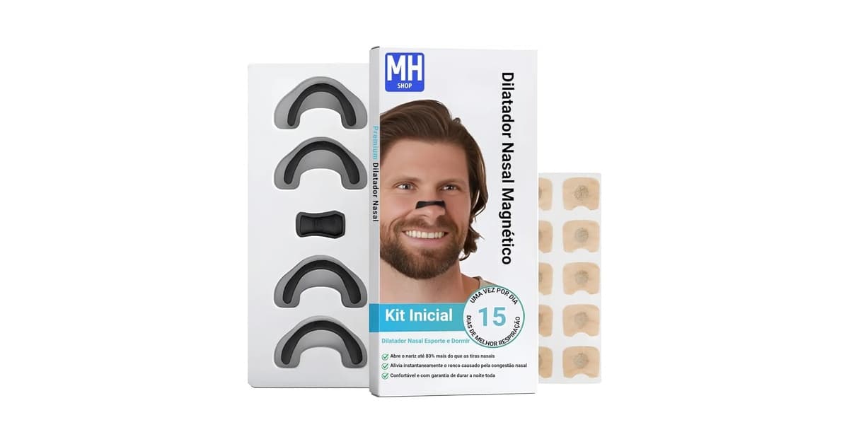 Dilatador Nasal Respire Melhor: 10 Opções para Sono Profundo