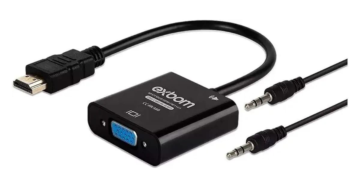Melhor Adaptador HDMI para VGA: 10 Modelos para Alta Fidelidade