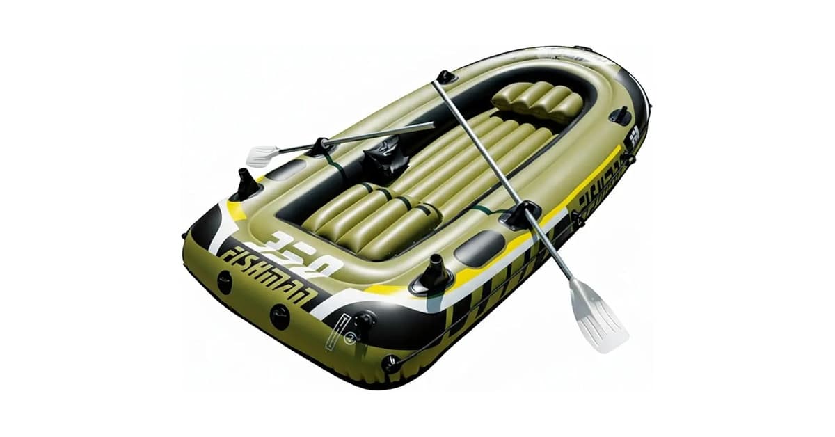 Melhor Bote Inflavel para Pesca: 7 Opções Resistentes