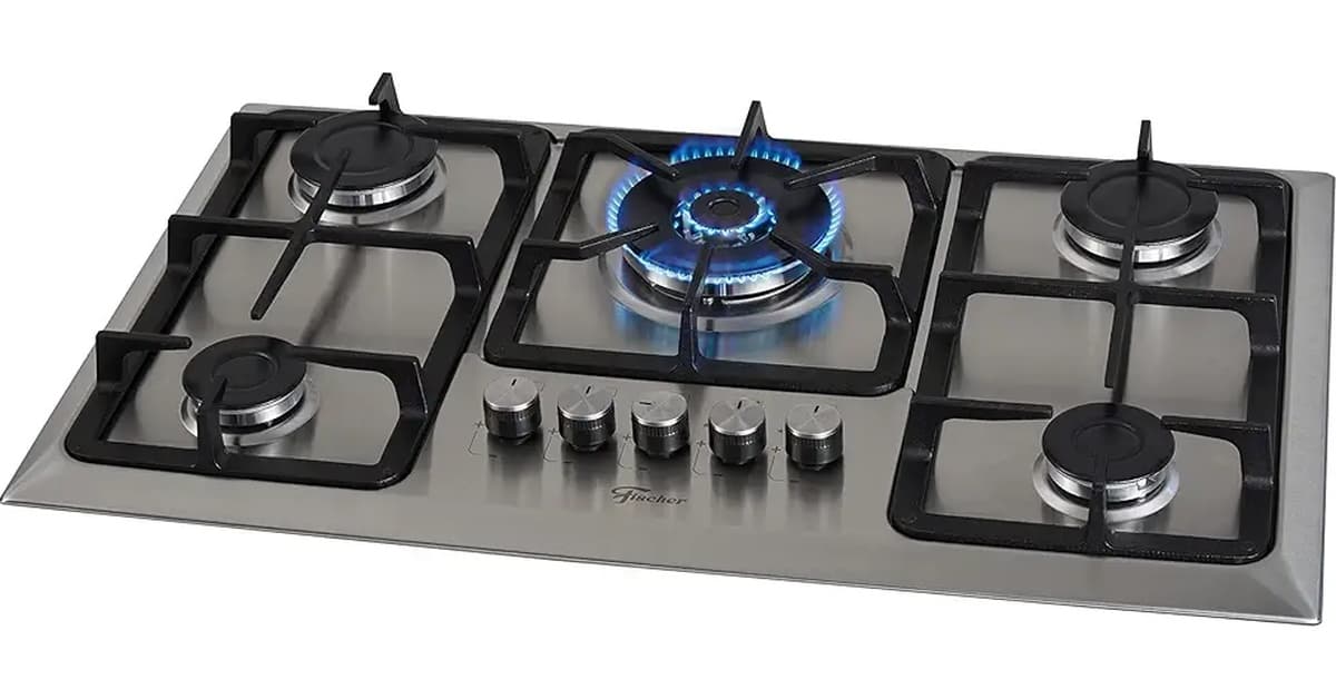 Melhor Cooktop 5 Boca A Gás: 10 Modelos de Elite