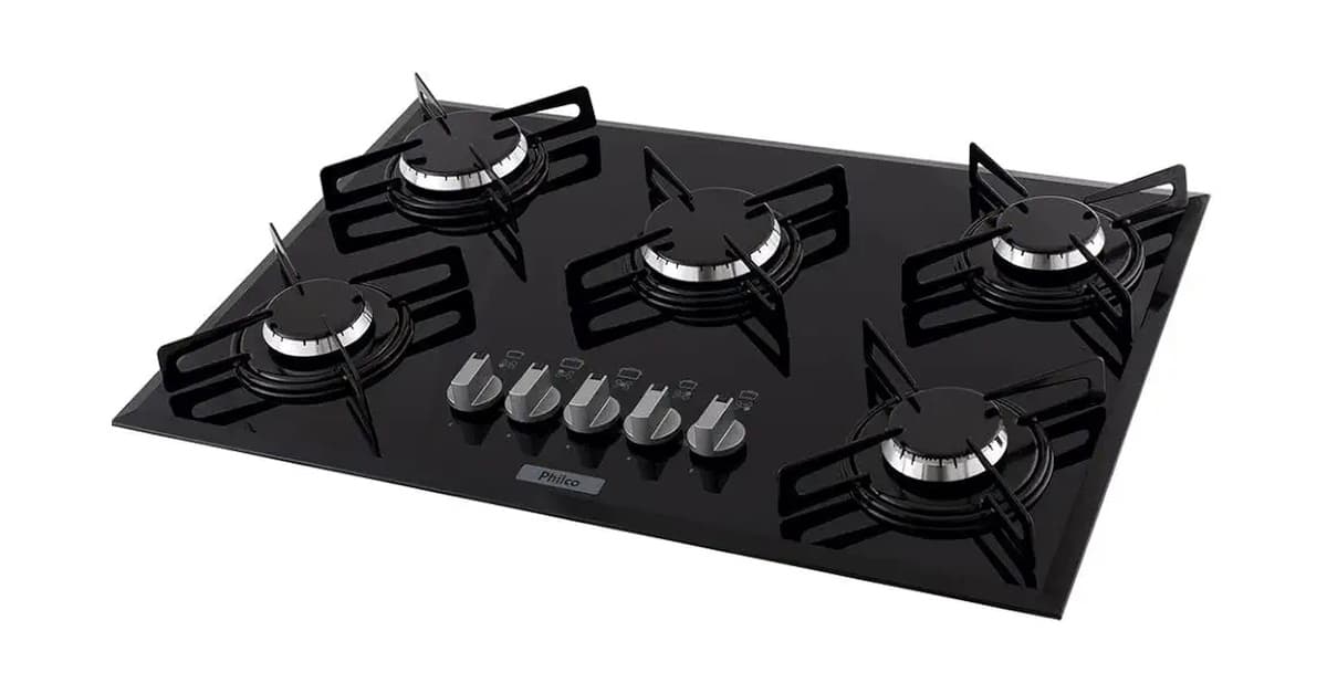 Melhor Cooktop 5 Bocas A Gás: 10 Modelos de Alta Performance