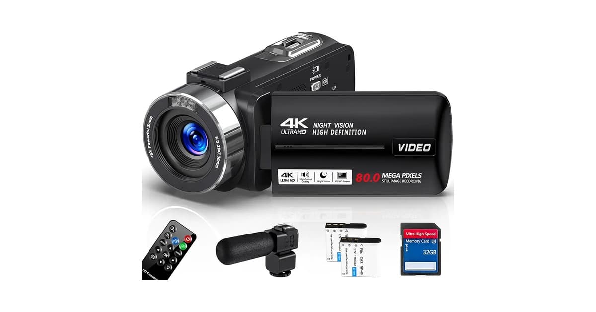 Melhor Filmadora 4K Profissional para Transmissão ao Vivo: 5 Modelos de Elite