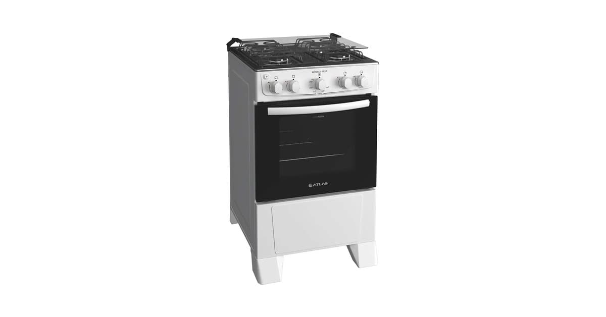 Melhor Fogão Atlas 4 Bocas: 10 Modelos com Mesa de Vidro ou Inox