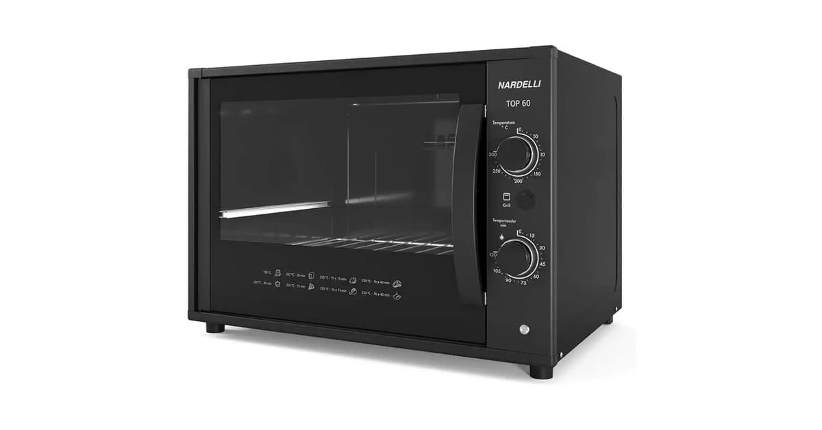 Melhor Forno Elétrico 60 Litros: 8 Modelos de Alta Performance