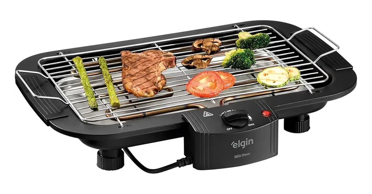 Melhor Grill Elétrico para Churrasco: Potência e Praticidade