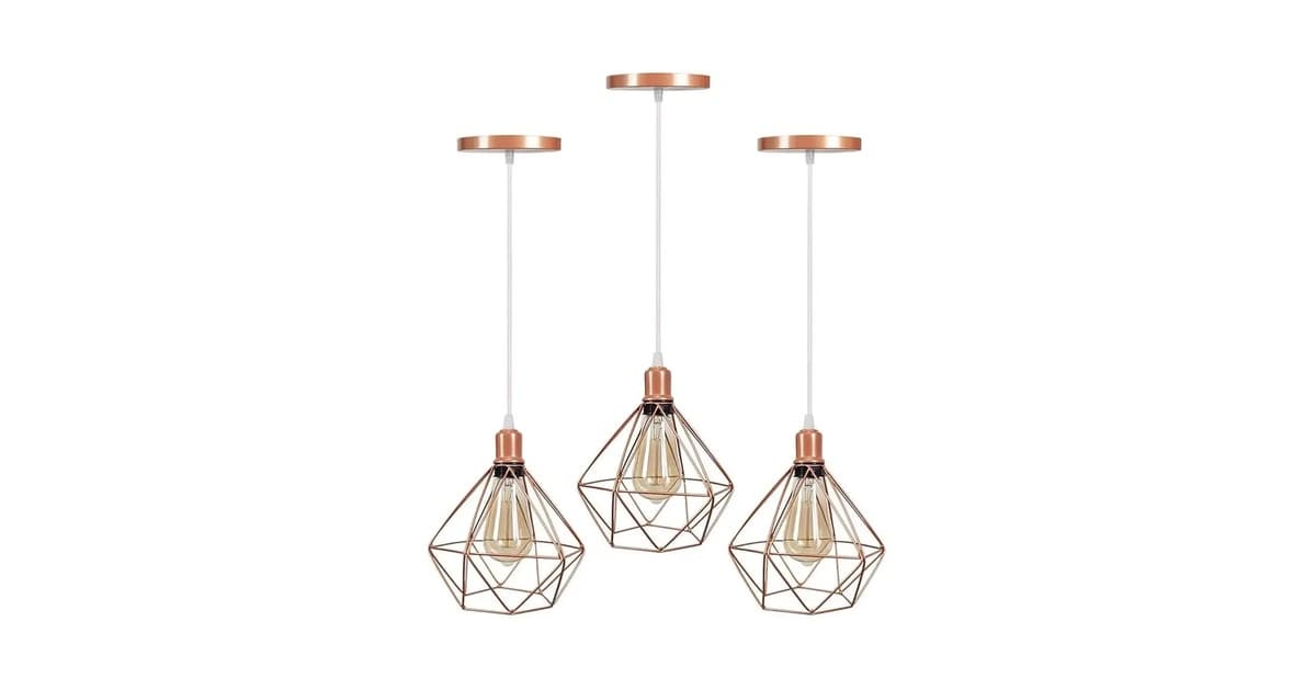 Melhor Kit de Lustre Pendente: 10 Modelos de Estilo