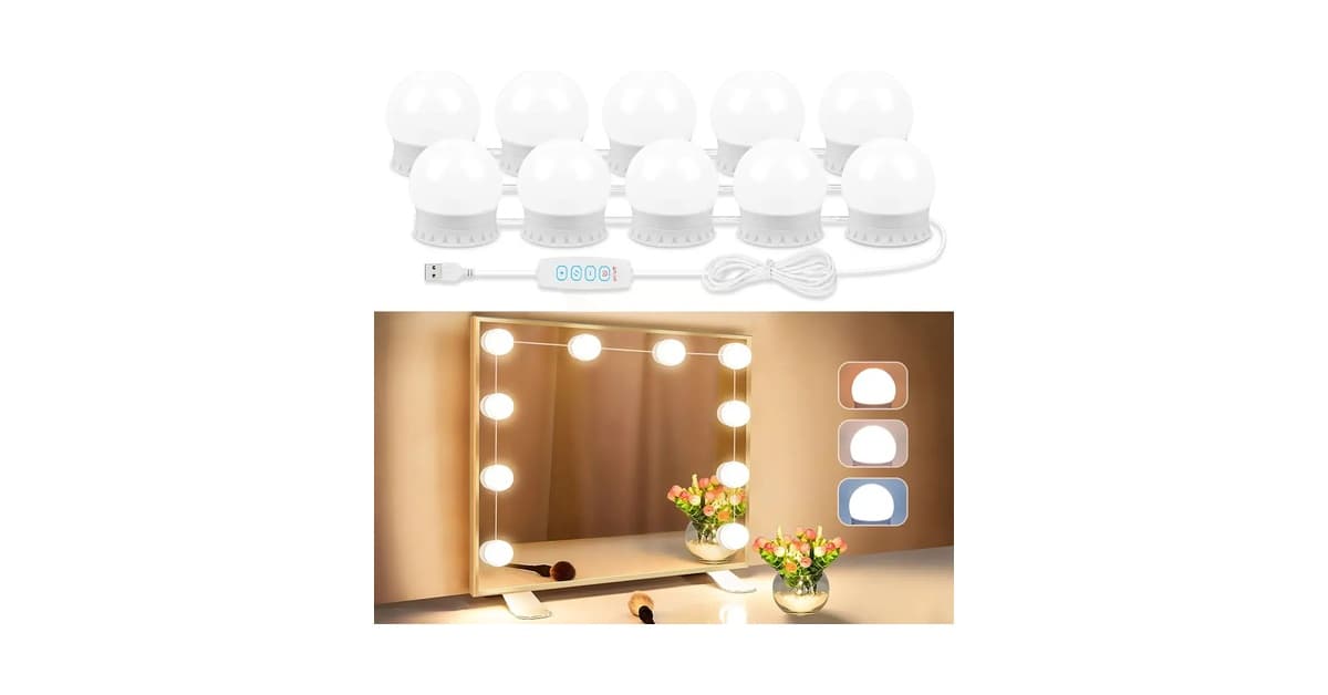 Melhor Led para Penteadeira: Iluminação Profissional em Casa