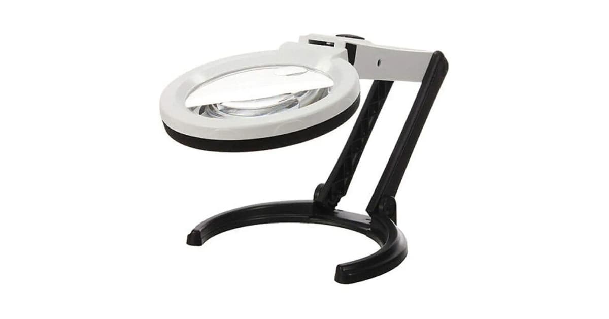 Melhor Lupa de Bancada: 5 Opções com LED e Braço Articulado