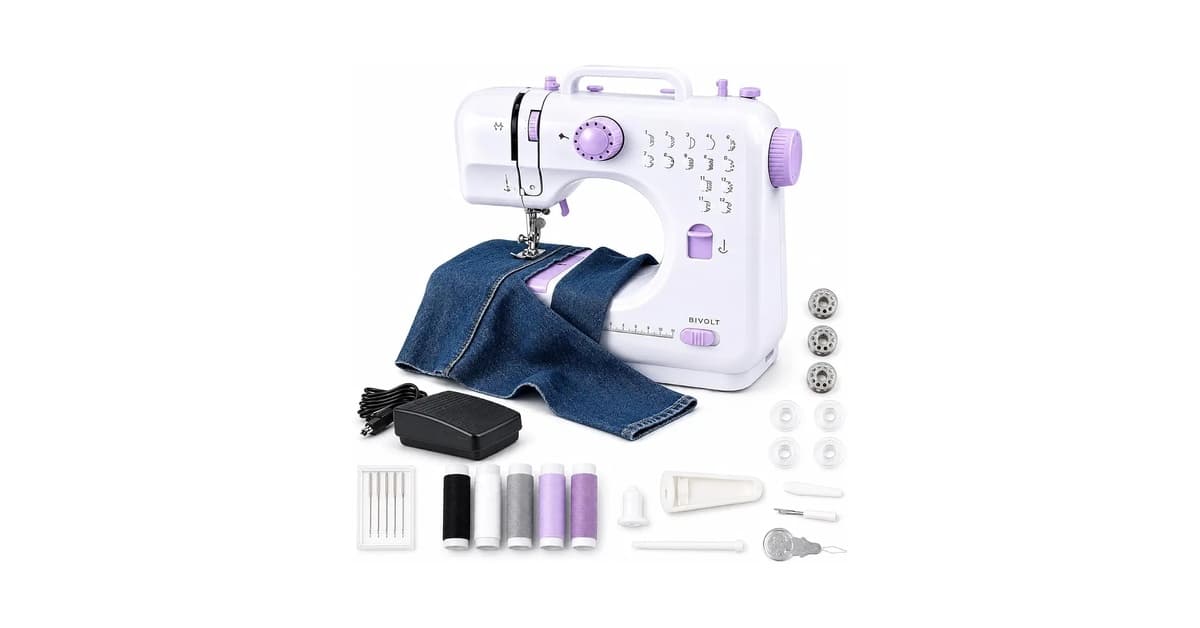 Melhor Máquina de Costura Portátil: 7 Modelos para Iniciantes e Reparos