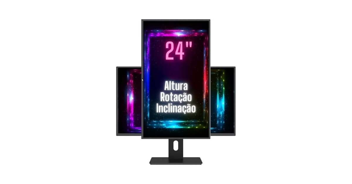 Melhor Monitor Vertical: 8 Modelos com Rotação Pivot