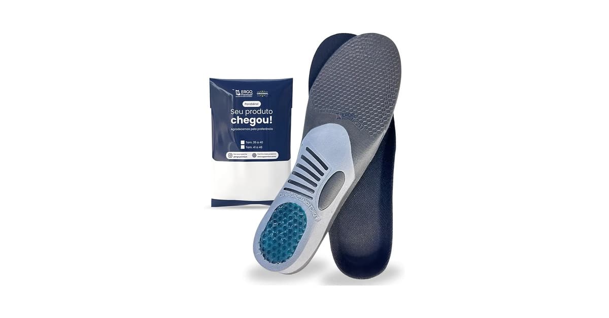 Melhor Palmilha para Fascite Plantar: 10 Opções