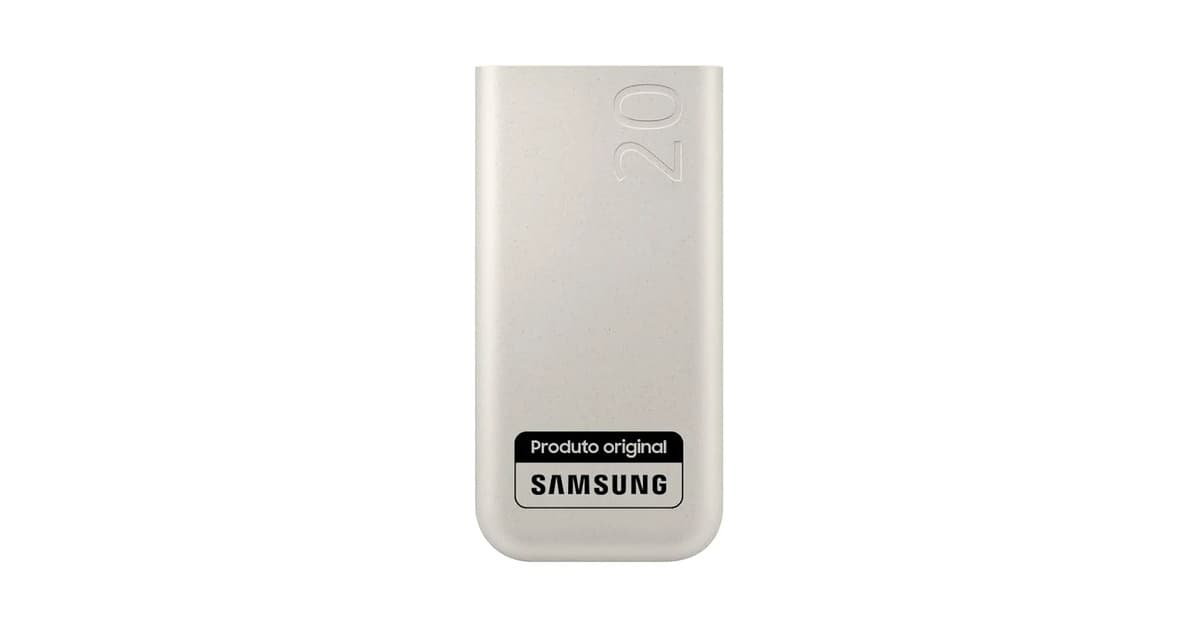 Melhor Power Bank Samsung: 10 Opções de Carga Rápida
