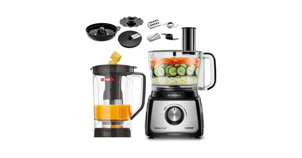 Melhor Processador de Alimento Multiprocessador: 10 Opções