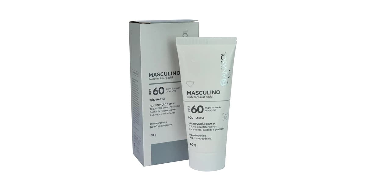 Melhor Protetor Solar para Rosto Masculino: Toque Seco e Controle de Oleosidade