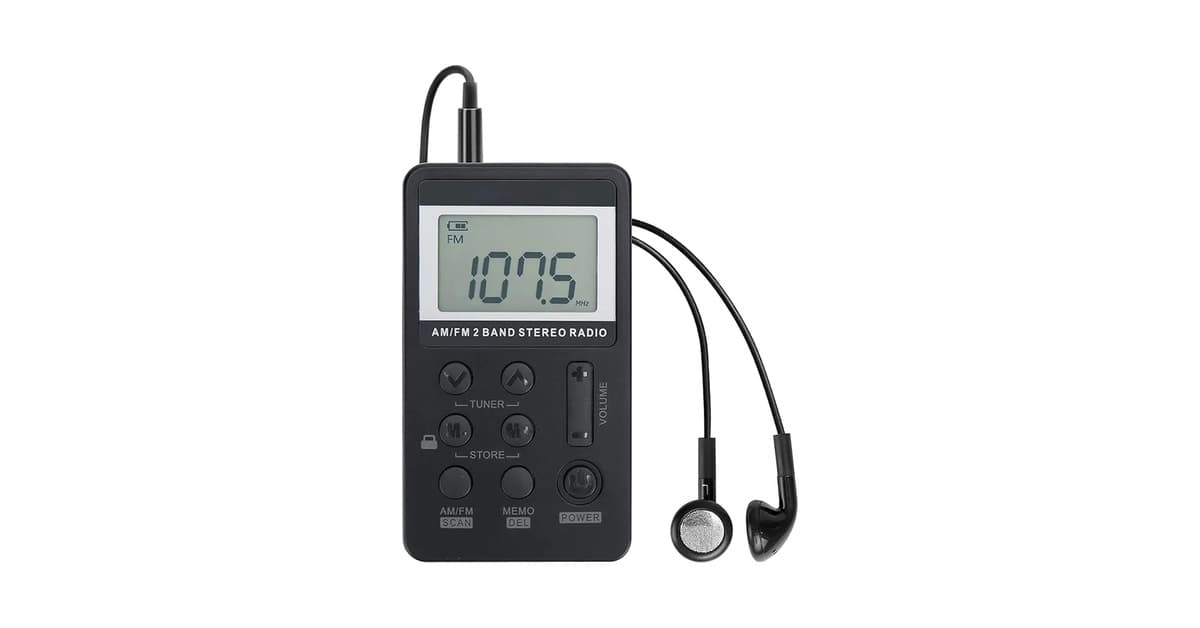 Melhor Rádio Portátil Digital: 5 Opções com Bluetooth e Bateria