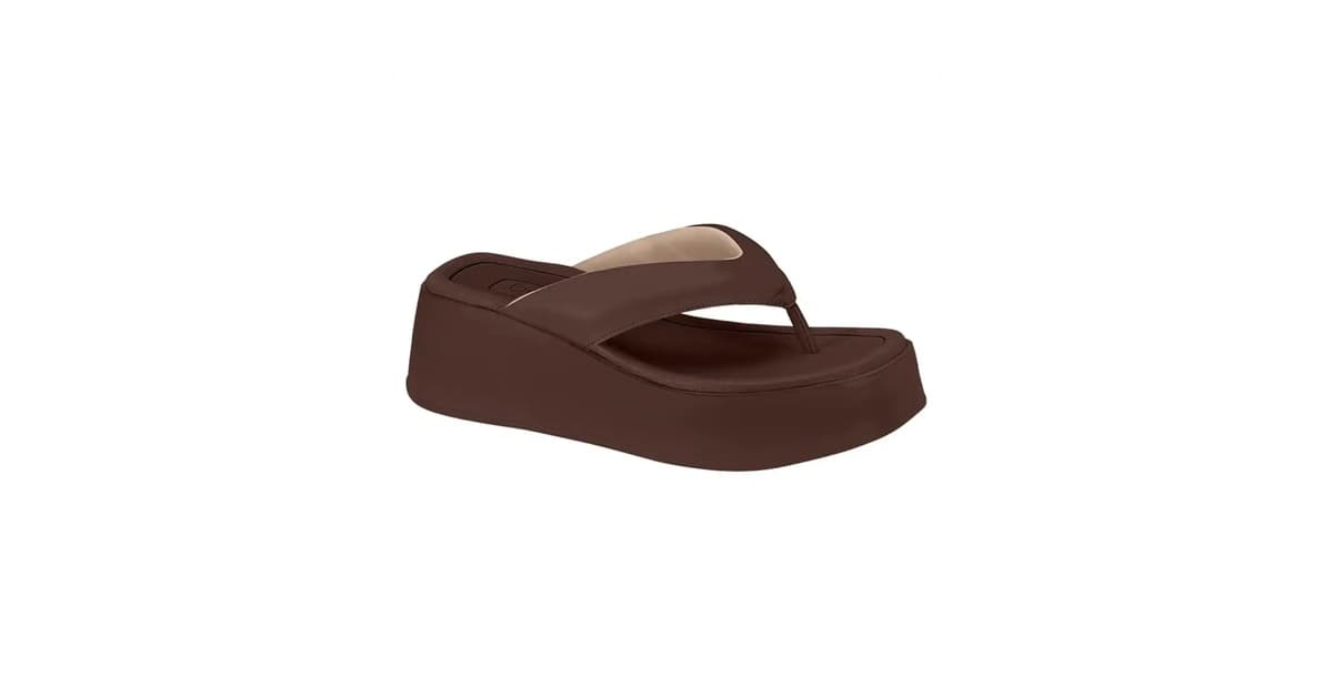 Melhor Sandália Plataforma: 10 Modelos com Conforto