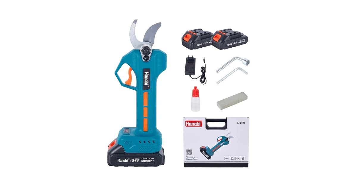 Melhor Tesoura de Poda Profissional Elétrica Bateria: Guia Definitivo