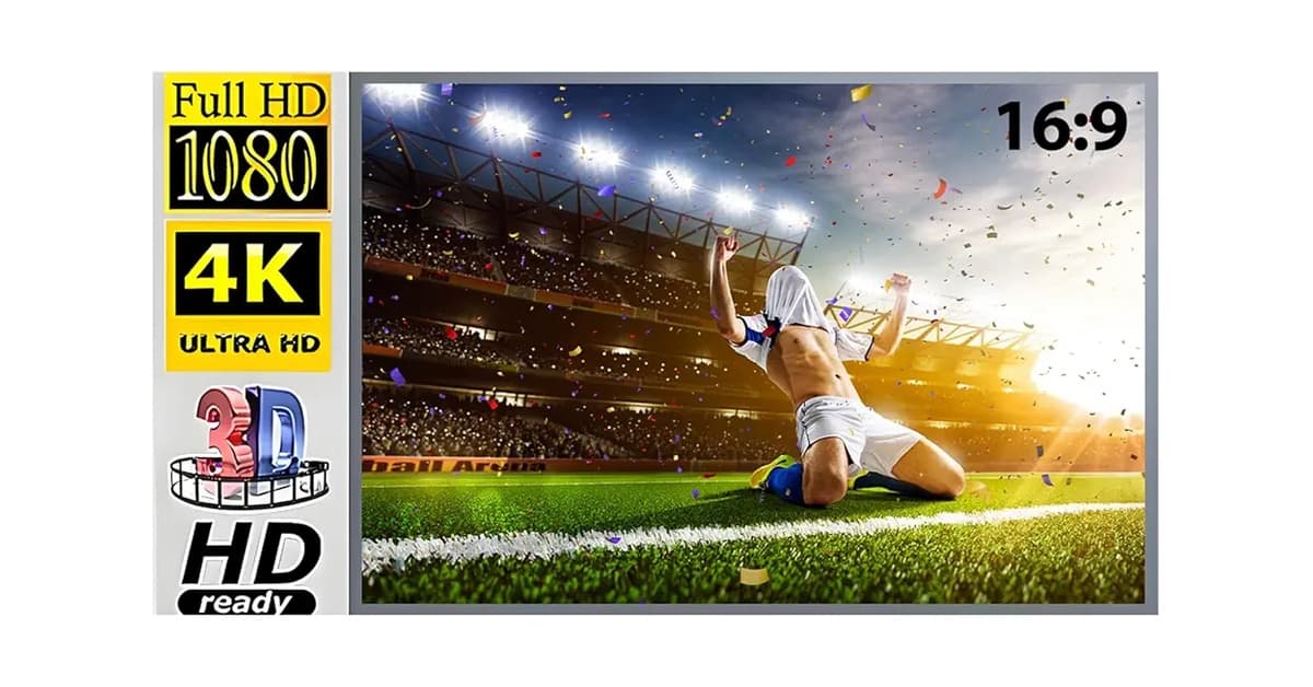 Melhor Tipo de Tela para Projetor: 10 Opções HD e 4K