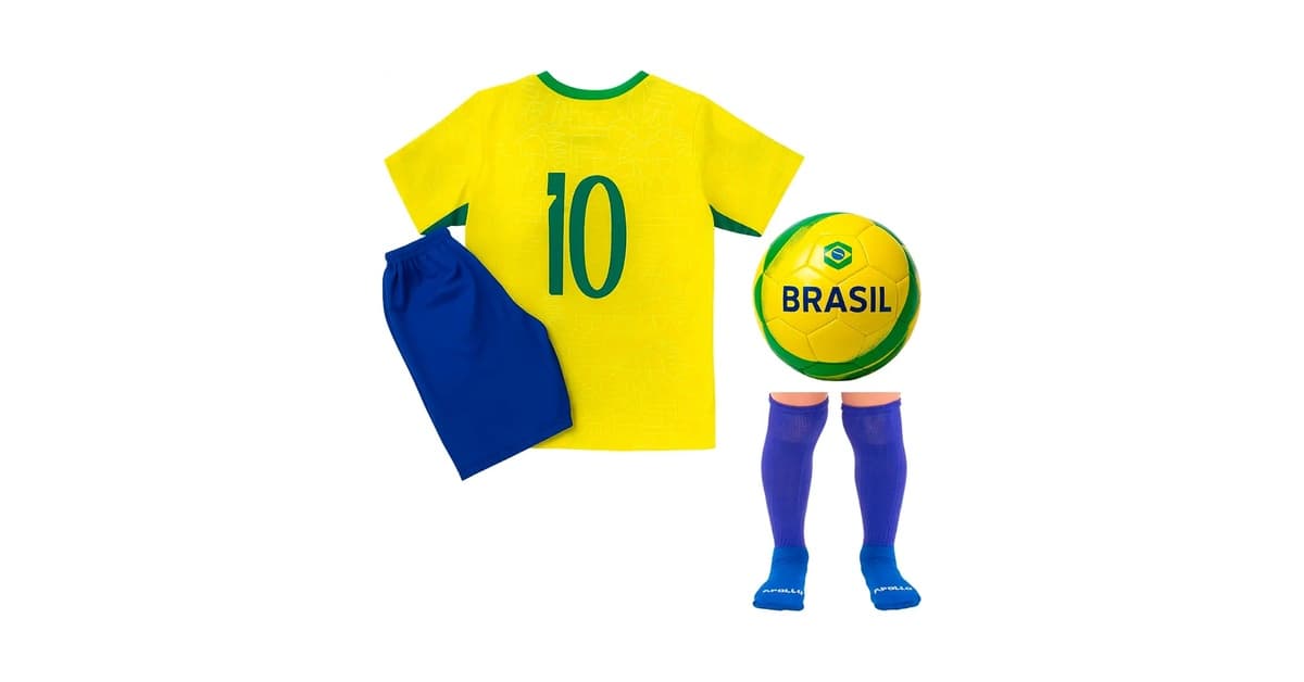 Melhor Uniforme de Futebol: 10 Kits para Pequenos Craques