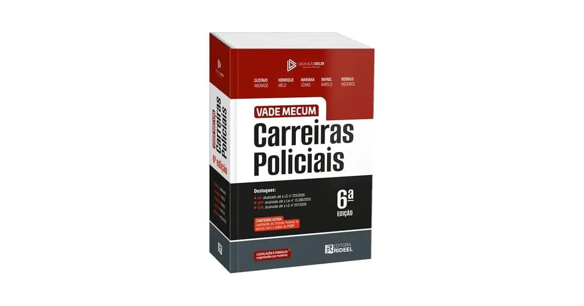 Melhor Vade Mecum para Carreiras Policiais: Guia Essencial