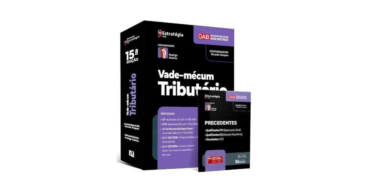 Melhor Vade Mecum Tributário para OAB: Guia Essencial 2025