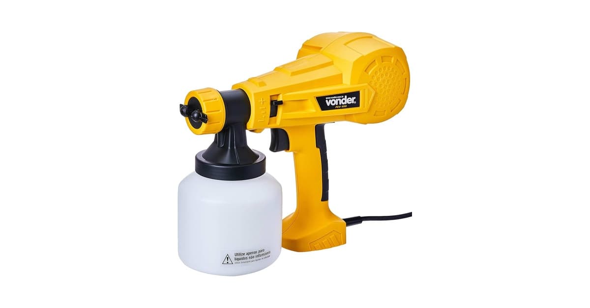 Pistola de Pintura Elétrica - Qual a Melhor? 10 Modelos