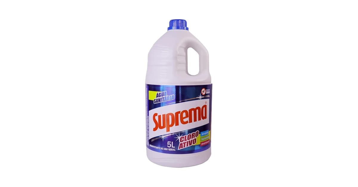 Qual a Melhor Água Sanitária 5 Litros: 10 Eficazes