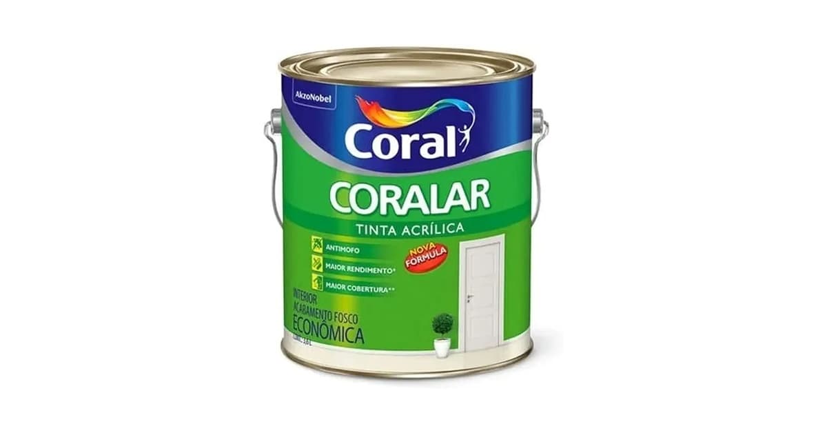 Qual a tinta Coral de maior custo-benefício real? 8 Modelos