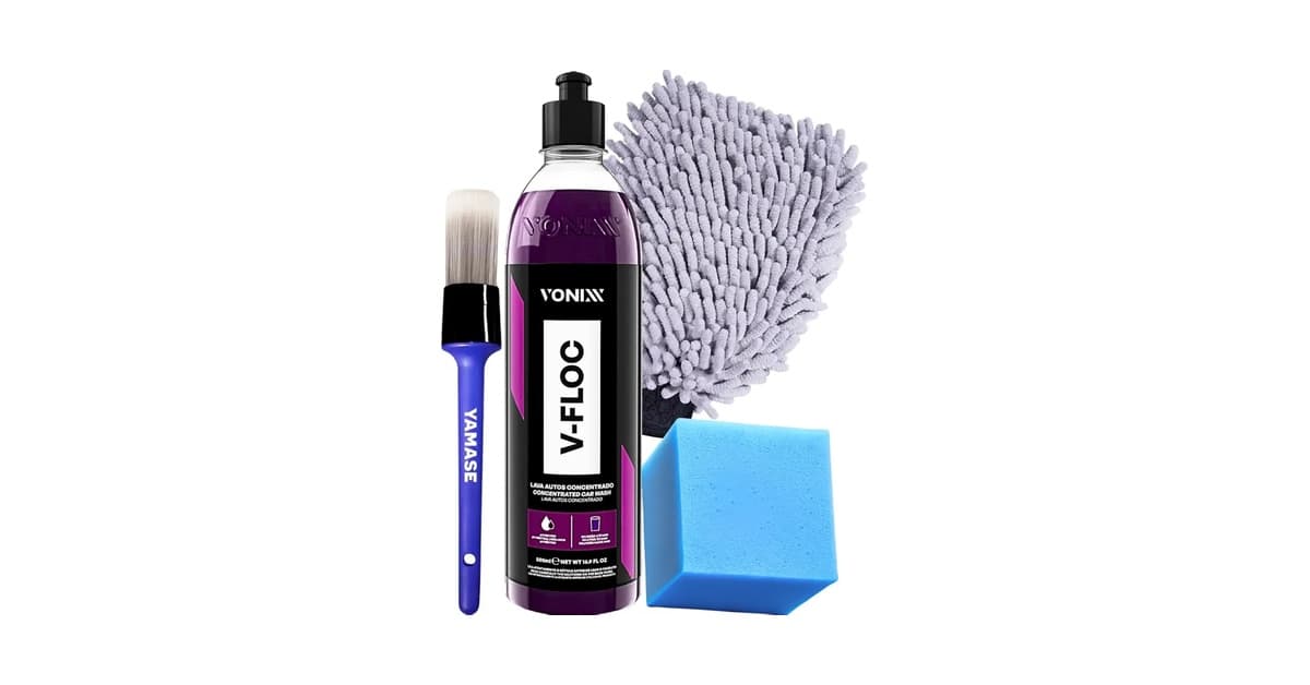 Qual o Melhor Shampoo para Lavar Carro da Vonixx? Concentração e Desempenho