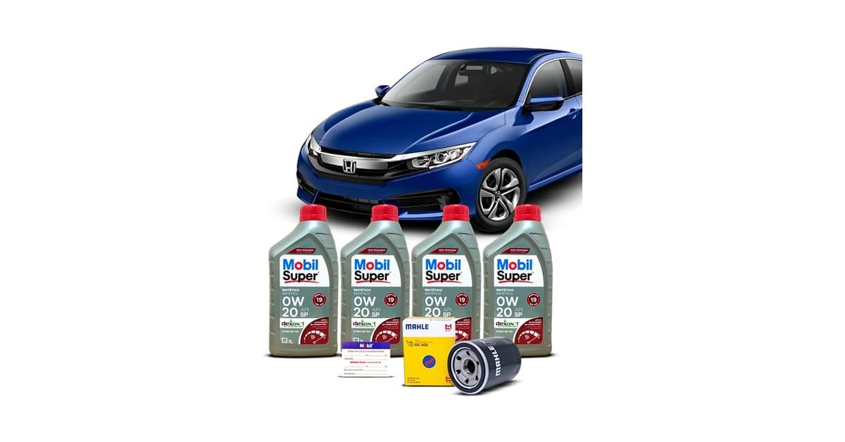 Qual Óleo Usar no Honda Civic: 5 Melhores Kits