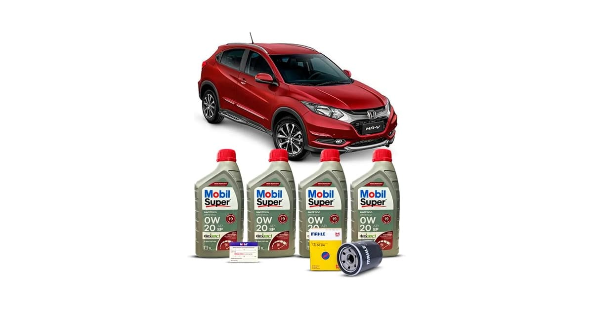 Qual Óleo Usar no Honda HR-V Turbo: Melhor Kit 0W20